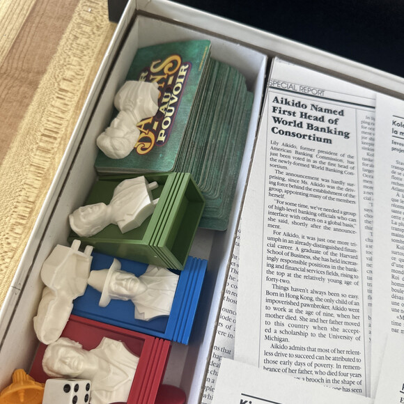 1986 Power Barons Game by Milton Bradley Complete - Picture 15 of 15